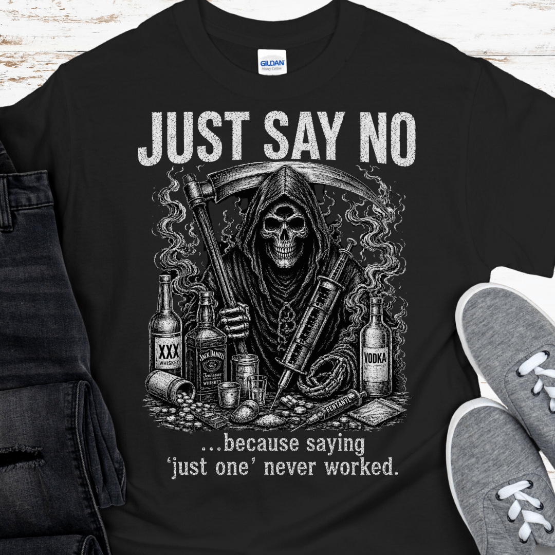 Recovery T-Shirt | Inspiring Sobriety |  Just Say NO