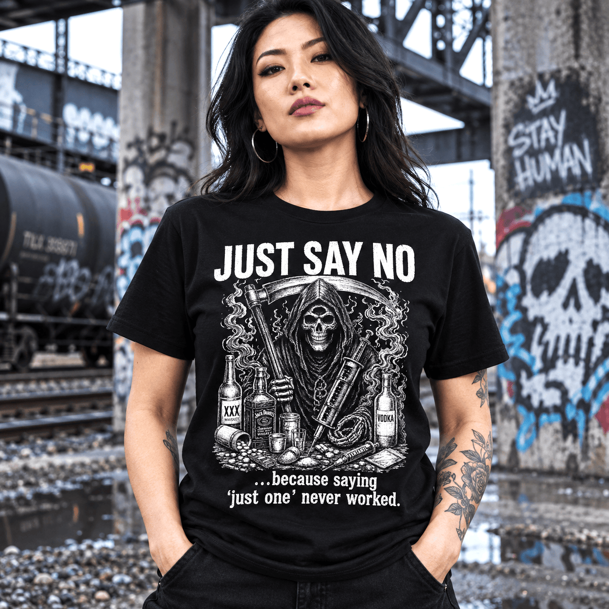 Recovery T-Shirt | Inspiring Sobriety |  Just Say NO