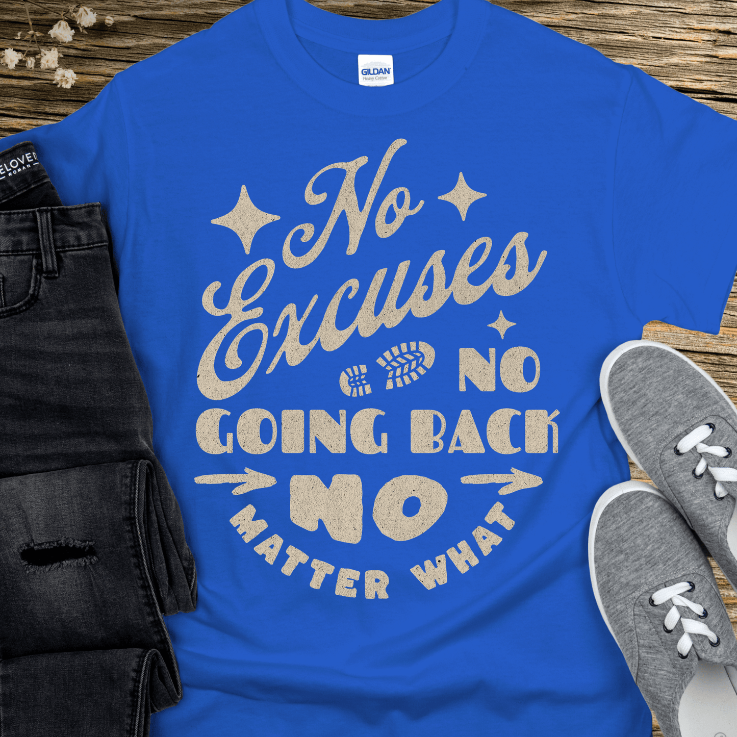 Recovery T-Shirt | Inspiring Sobriety | No Excuses