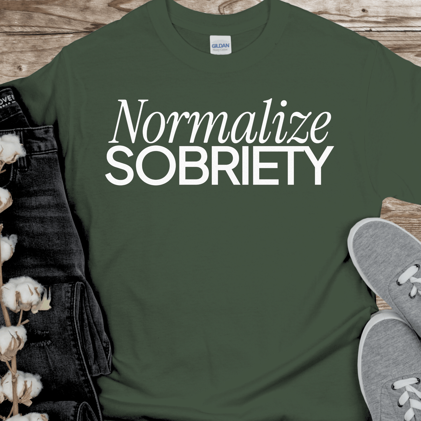 Recovery T-Shirt | Inspiring Sobriety | Normalize Sobriety