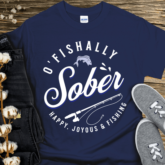 Recovery T-Shirt | Inspiring Sobriety |  O'Fishally Sober