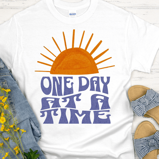 Recovery T-Shirt | Inspiring Sobriety |   One Day at a Time