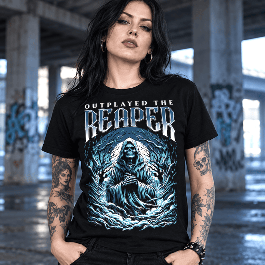 Recovery T-Shirt | Inspiring Sobriety |  Outplayed The Reaper