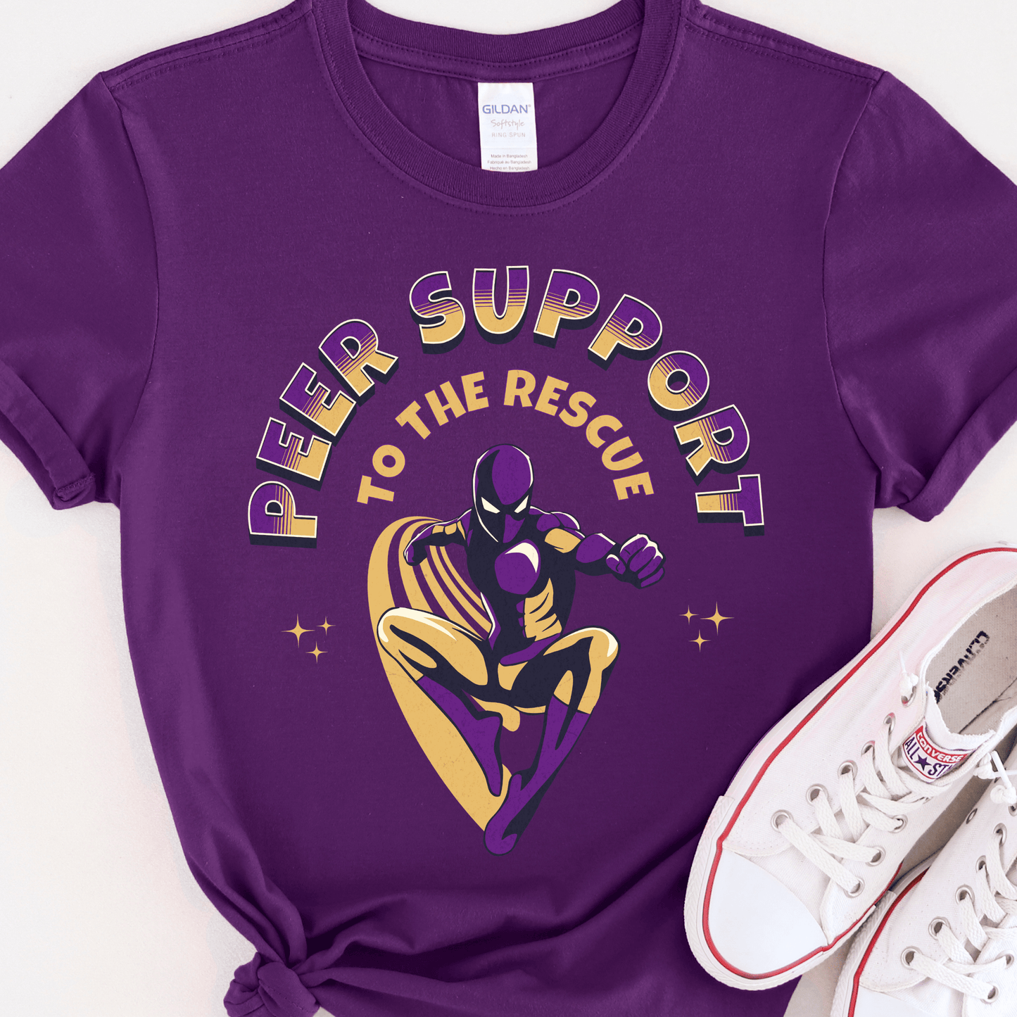 Recovery T-Shirt | Inspiring Sobriety |  Peer Support To The Rescue