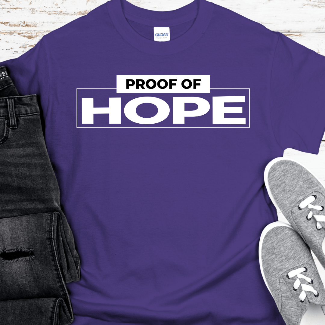 Recovery T-Shirt | Inspiring Sobriety |  Proof of Hope