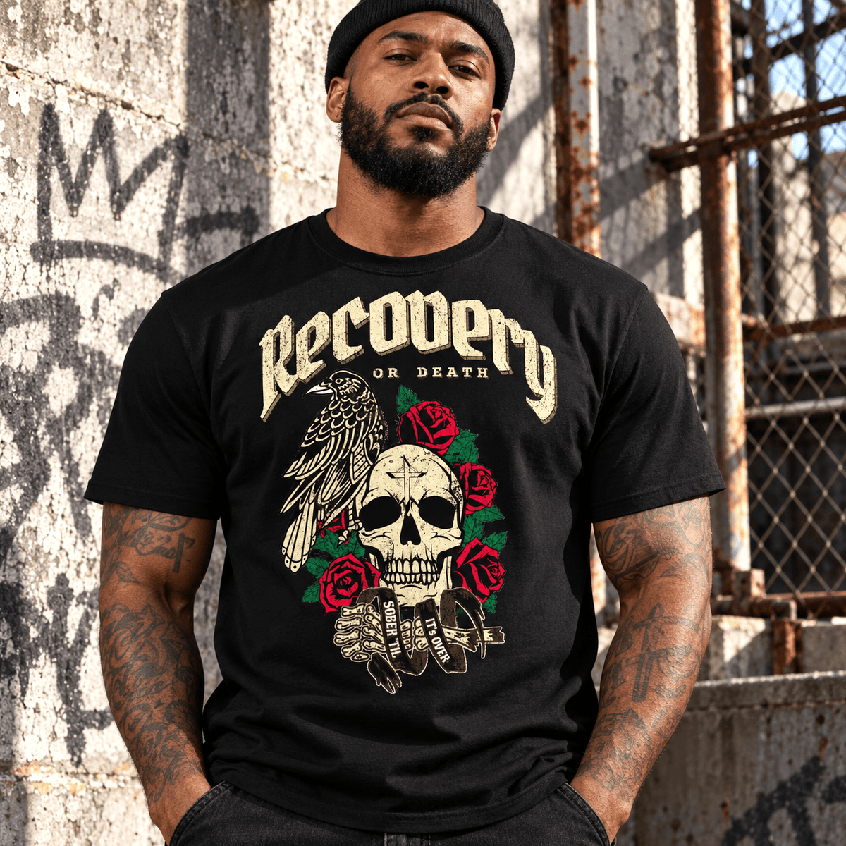 Recovery T-Shirt | Inspiring Sobriety |  Recovery or Death