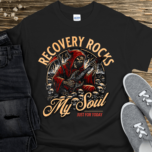 Recovery T-Shirt | Inspiring Sobriety |  Recovery Rocks My Soul