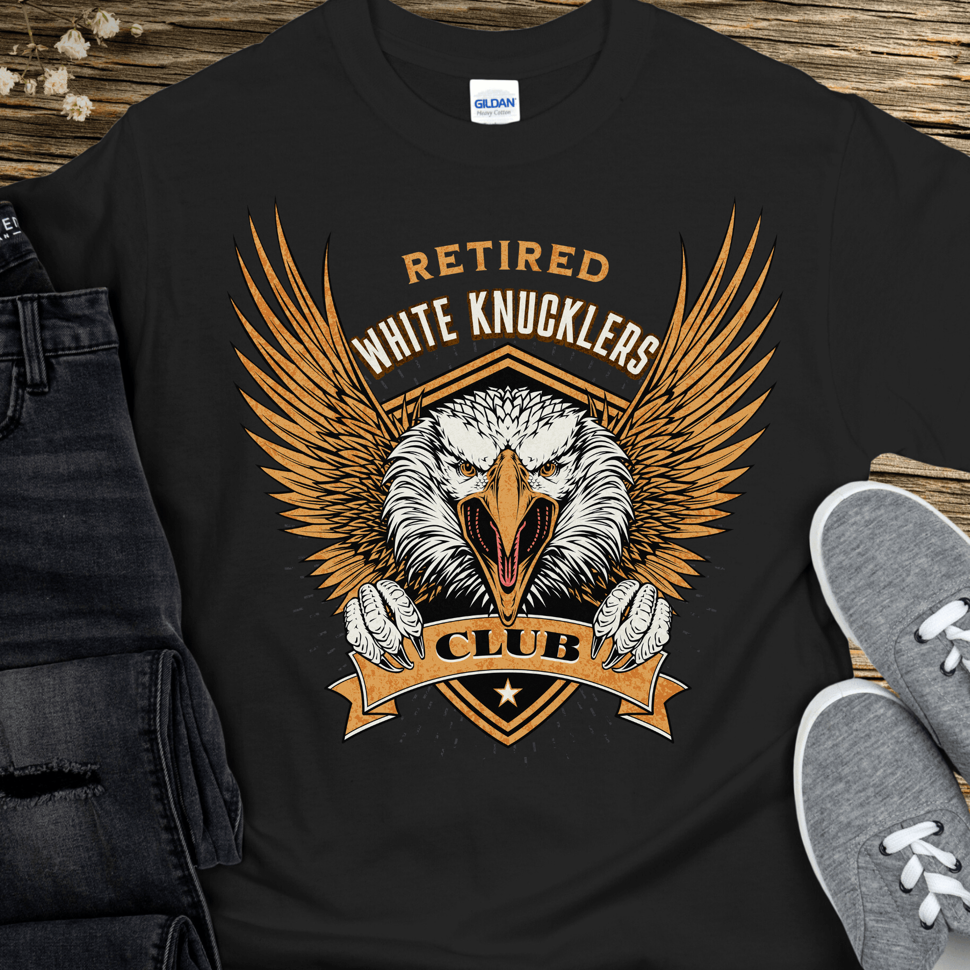 Recovery T-Shirt | Inspiring Sobriety |  Retired White Knucklers Club