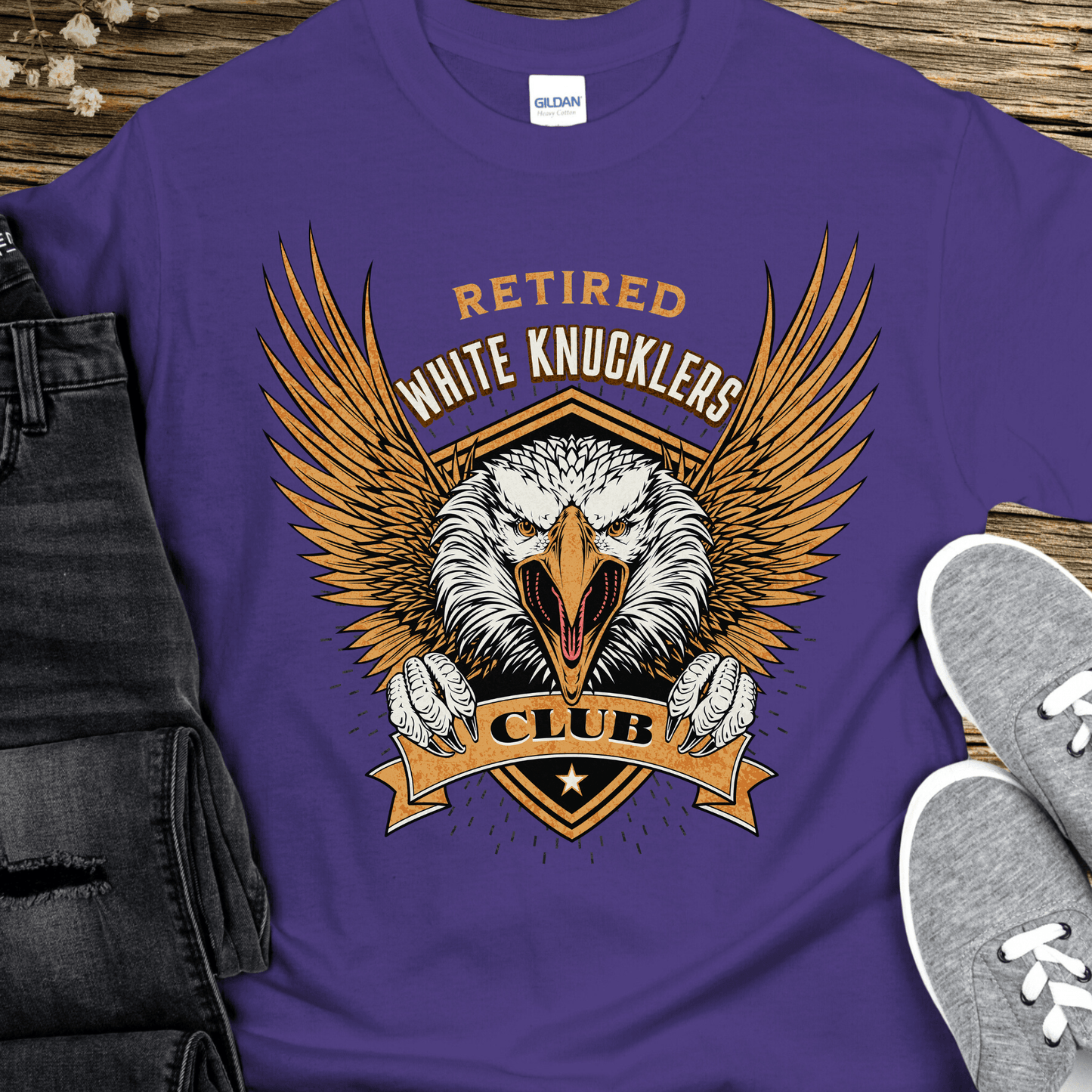 Recovery T-Shirt | Inspiring Sobriety |  Retired White Knucklers Club