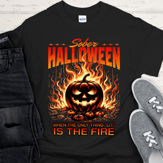 Recovery T-Shirt | Inspiring Sobriety |  Sober Halloween