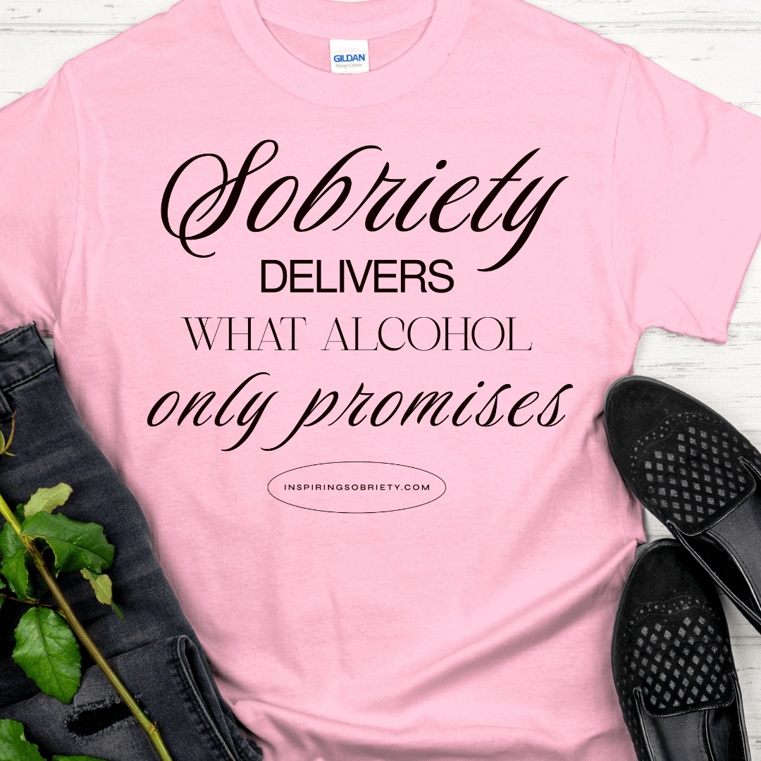 Recovery T-Shirt | Inspiring Sobriety |  Sobriety Delivers