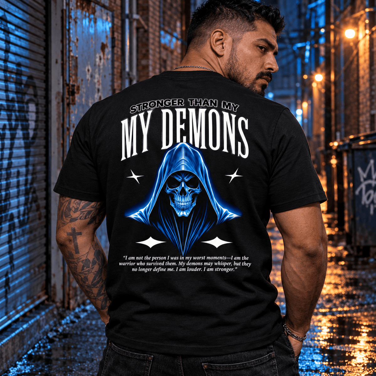 Recovery T-Shirt | Inspiring Sobriety |  Stronger Than My Demons