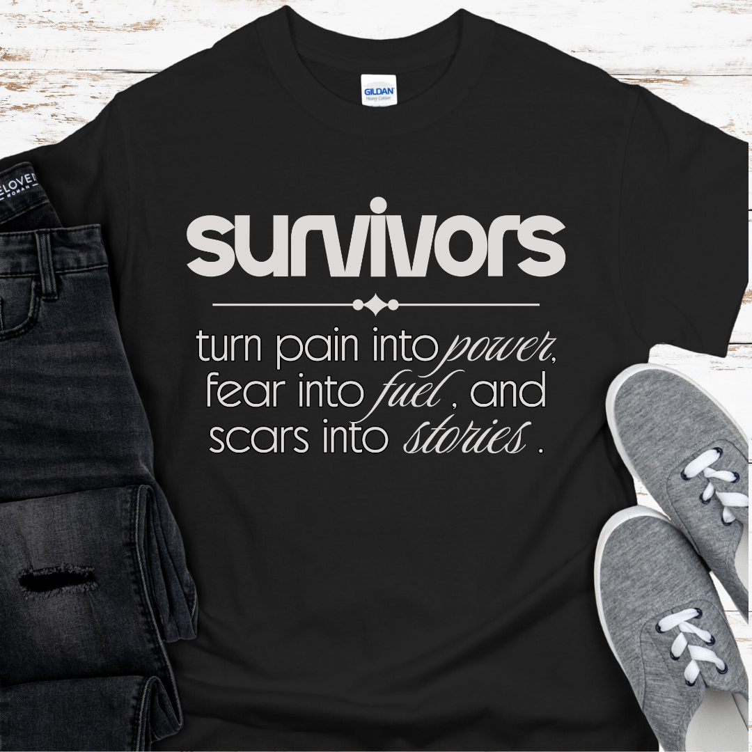 Recovery T-Shirt | Inspiring Sobriety |  Survivors