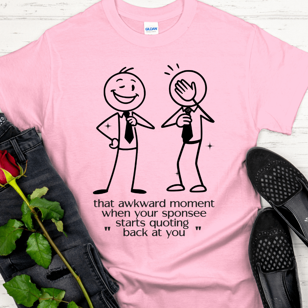 Recovery T-Shirt | Inspiring Sobriety |   That Awkward Moment