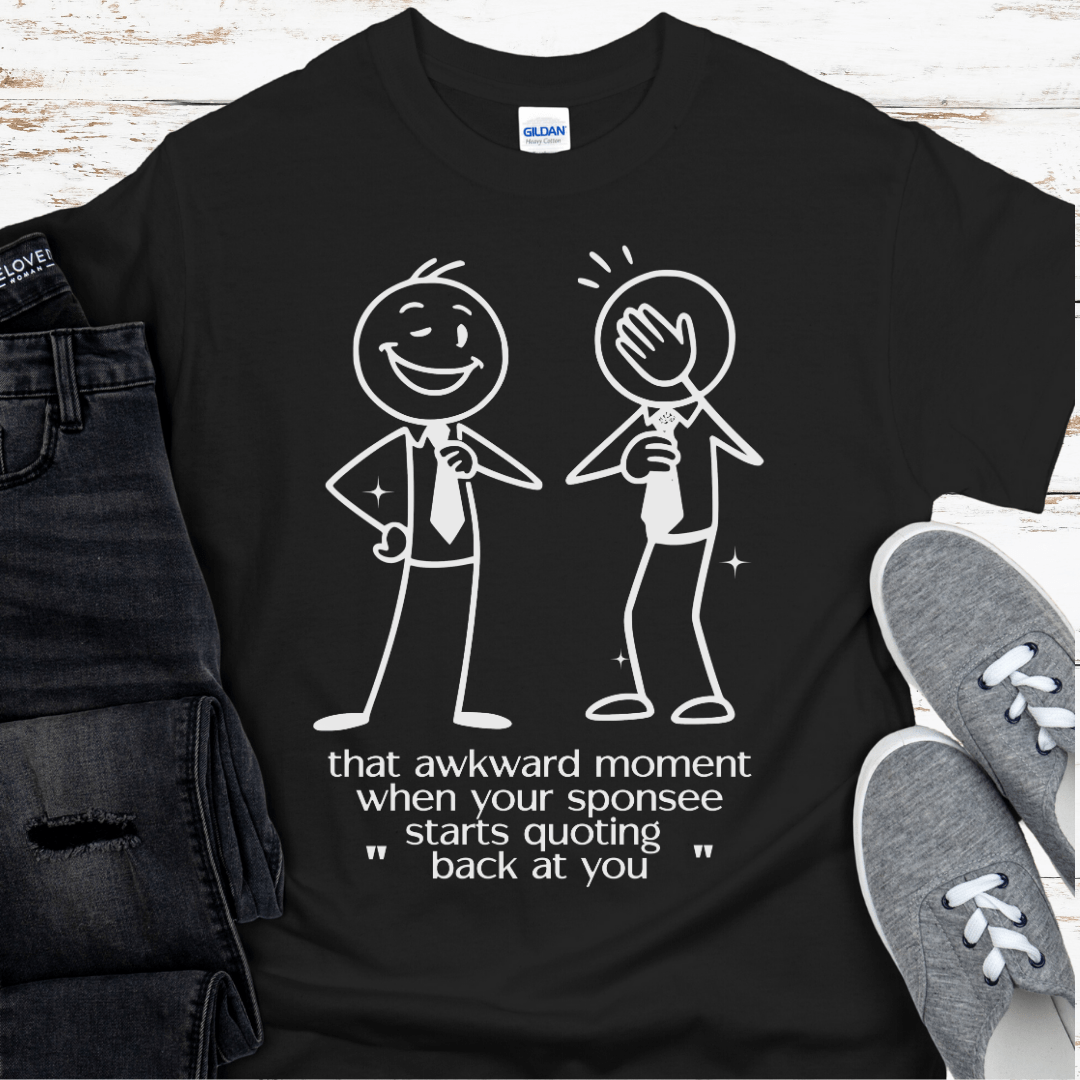 Recovery T-Shirt | Inspiring Sobriety |   That Awkward Moment