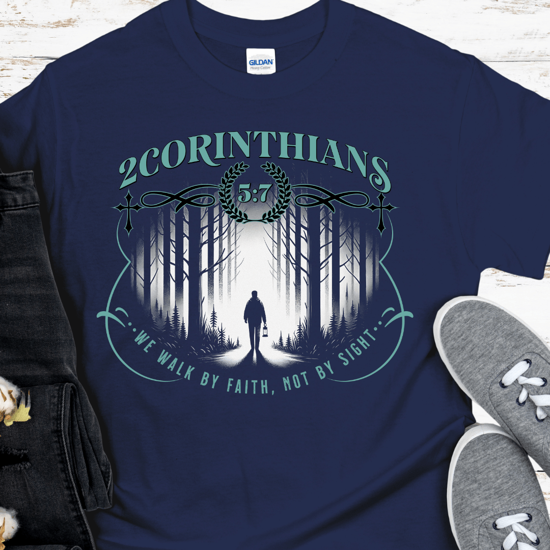 Recovery T-Shirt | Inspiring Sobriety |  We Walk By Faith