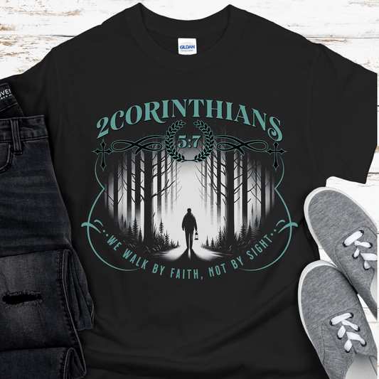 Recovery T-Shirt | Inspiring Sobriety |  We Walk By Faith