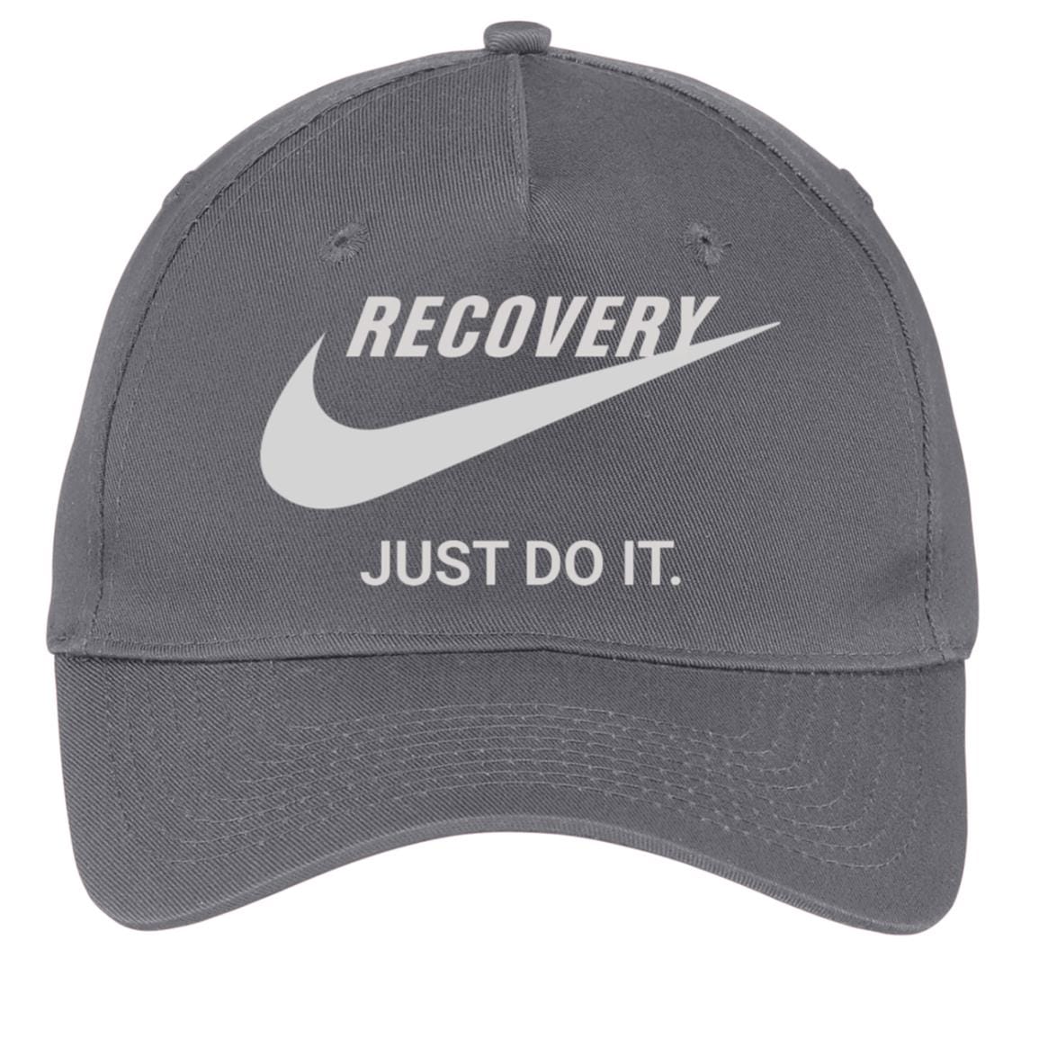 Recovery Twill Cap  | Inspiring Sobriety |   Recovery Just Do It