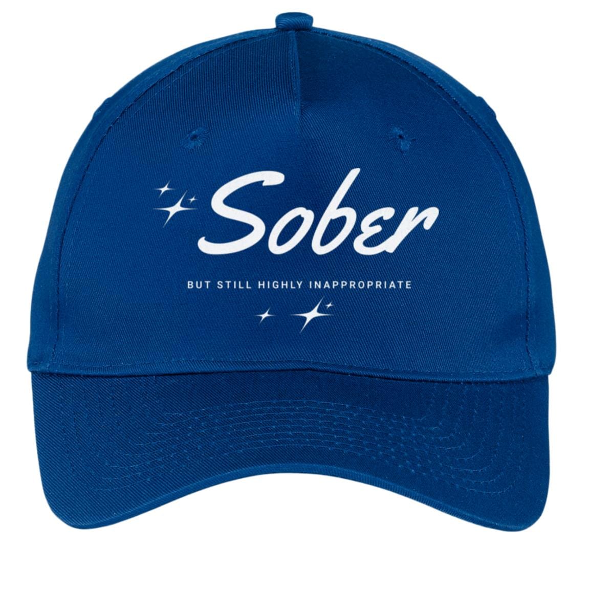 Recovery Twill Cap  | Inspiring Sobriety |  Sober But Still Highly Inappropriate