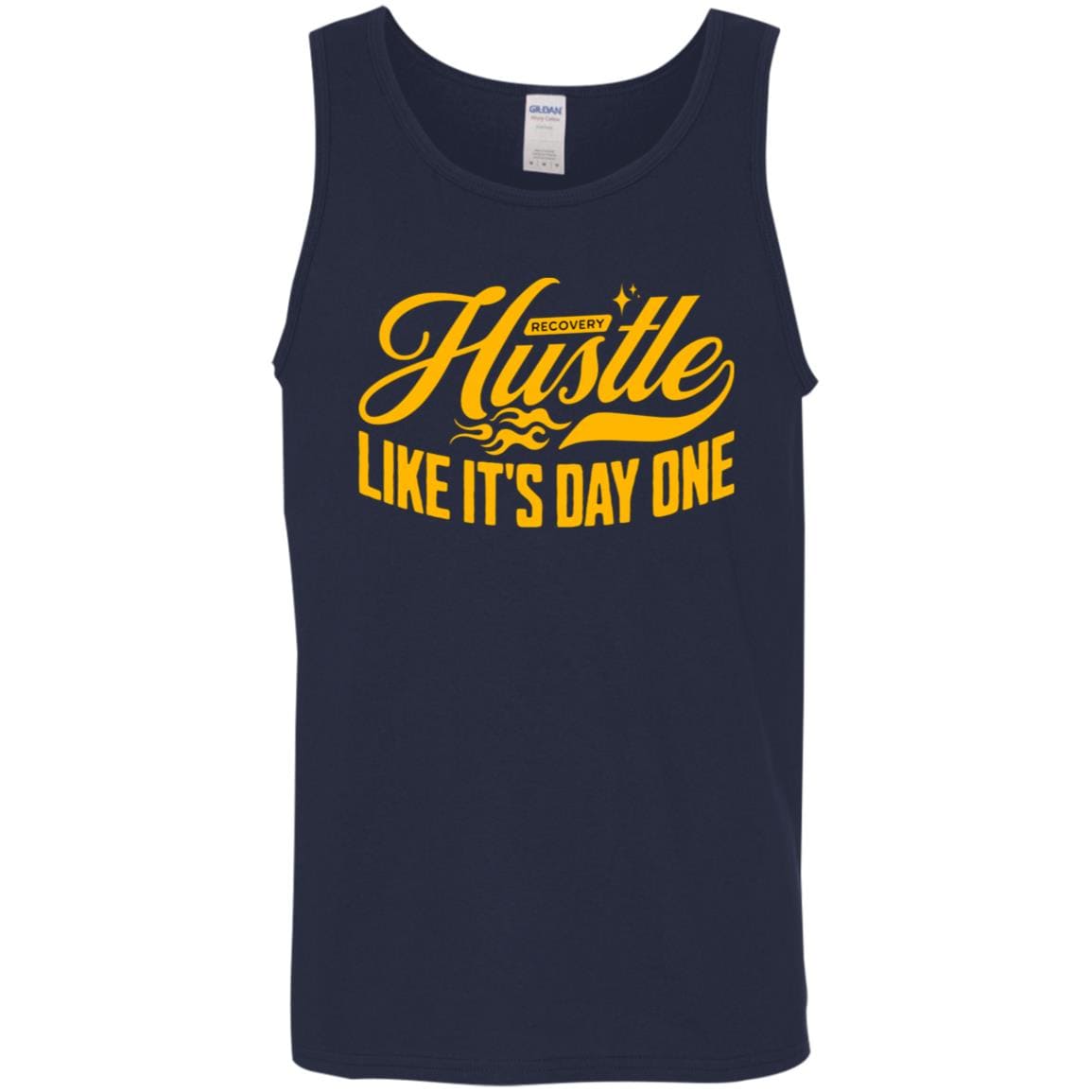 Recovery Unisex Tank | Inspiring Sobriety |  Hustle Like It's Day One