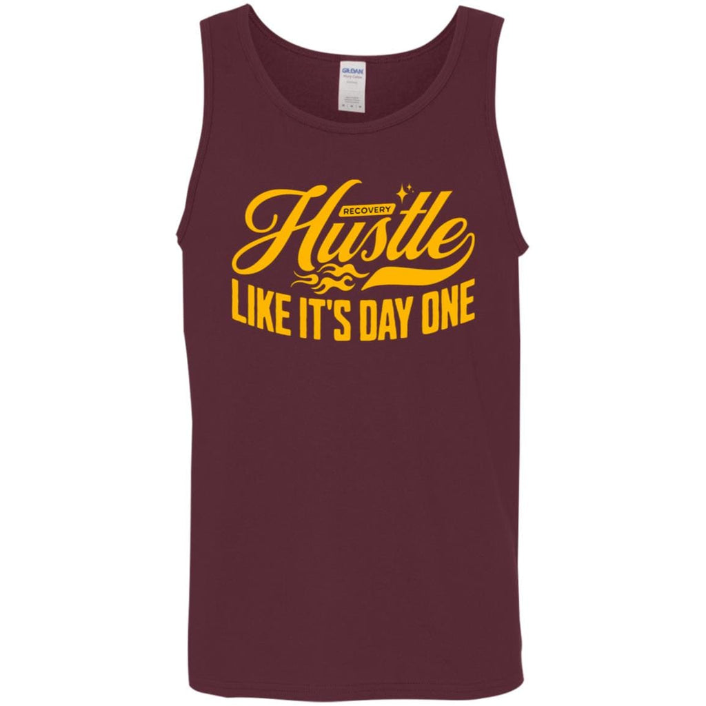 Recovery Unisex Tank | Inspiring Sobriety |  Hustle Like It's Day One