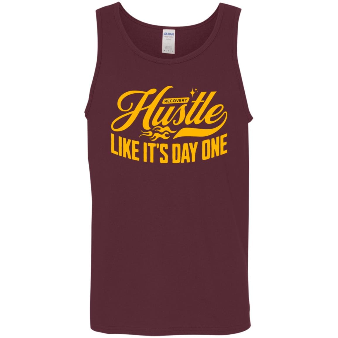 Recovery Unisex Tank | Inspiring Sobriety |  Hustle Like It's Day One