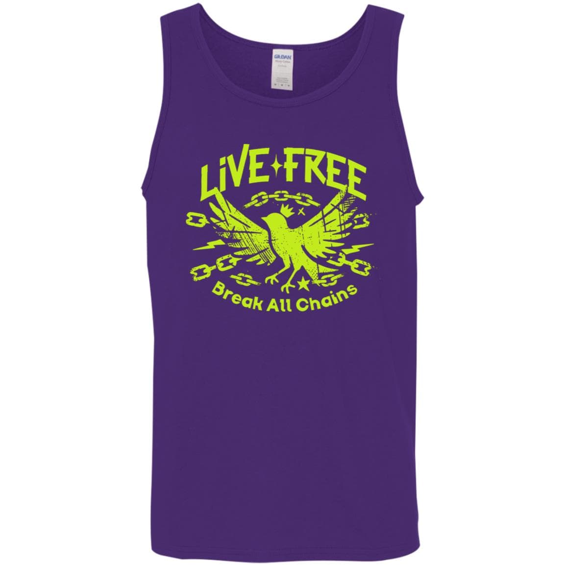 Recovery Unisex Tank | Inspiring Sobriety |  Live Free, Break All Chains