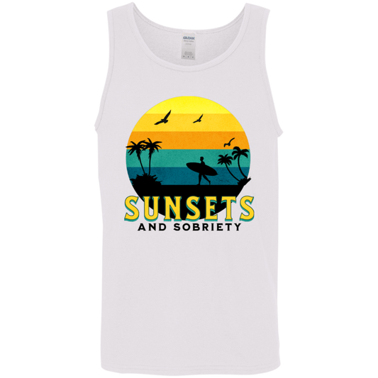Recovery Unisex Tank | Inspiring Sobriety |  Sunsets and Sobriety