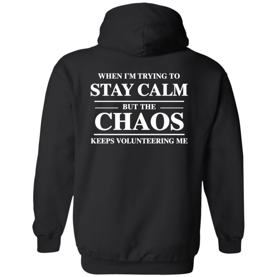 Recovery Zip Hoodie | Inspiring Sobriety | Calm & Chaos