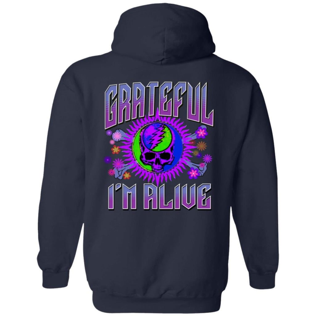 Recovery Zip Hoodie | Inspiring Sobriety |  Grateful I'm Alive