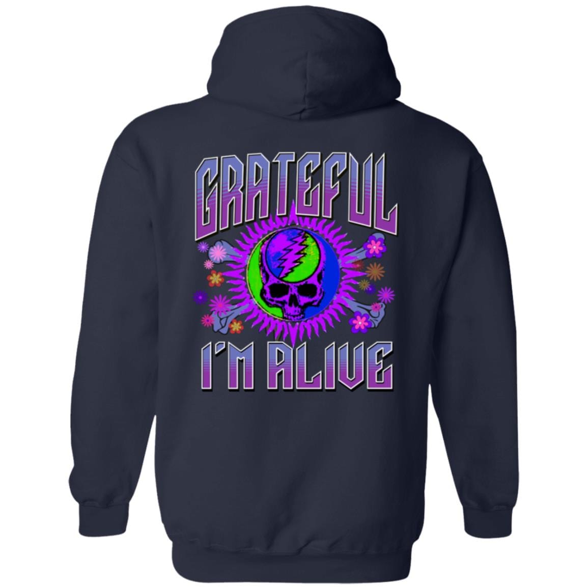 Recovery Zip Hoodie | Inspiring Sobriety |  Grateful I'm Alive