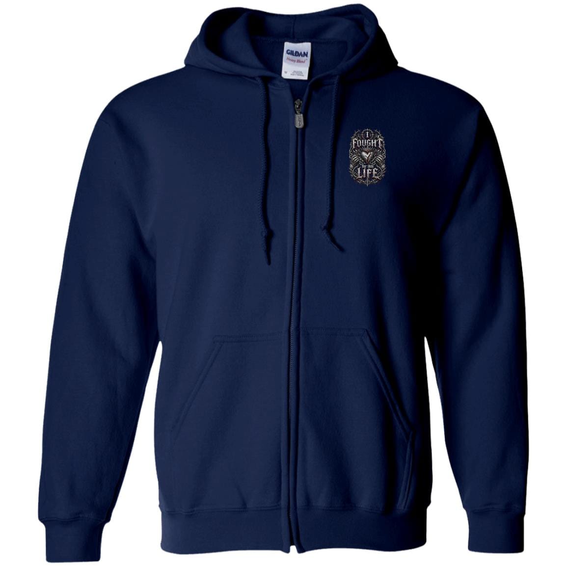 Recovery Zip Hoodie | Inspiring Sobriety |  I Fought For This Life