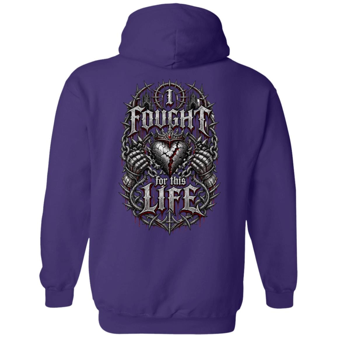 Recovery Zip Hoodie | Inspiring Sobriety |  I Fought For This Life