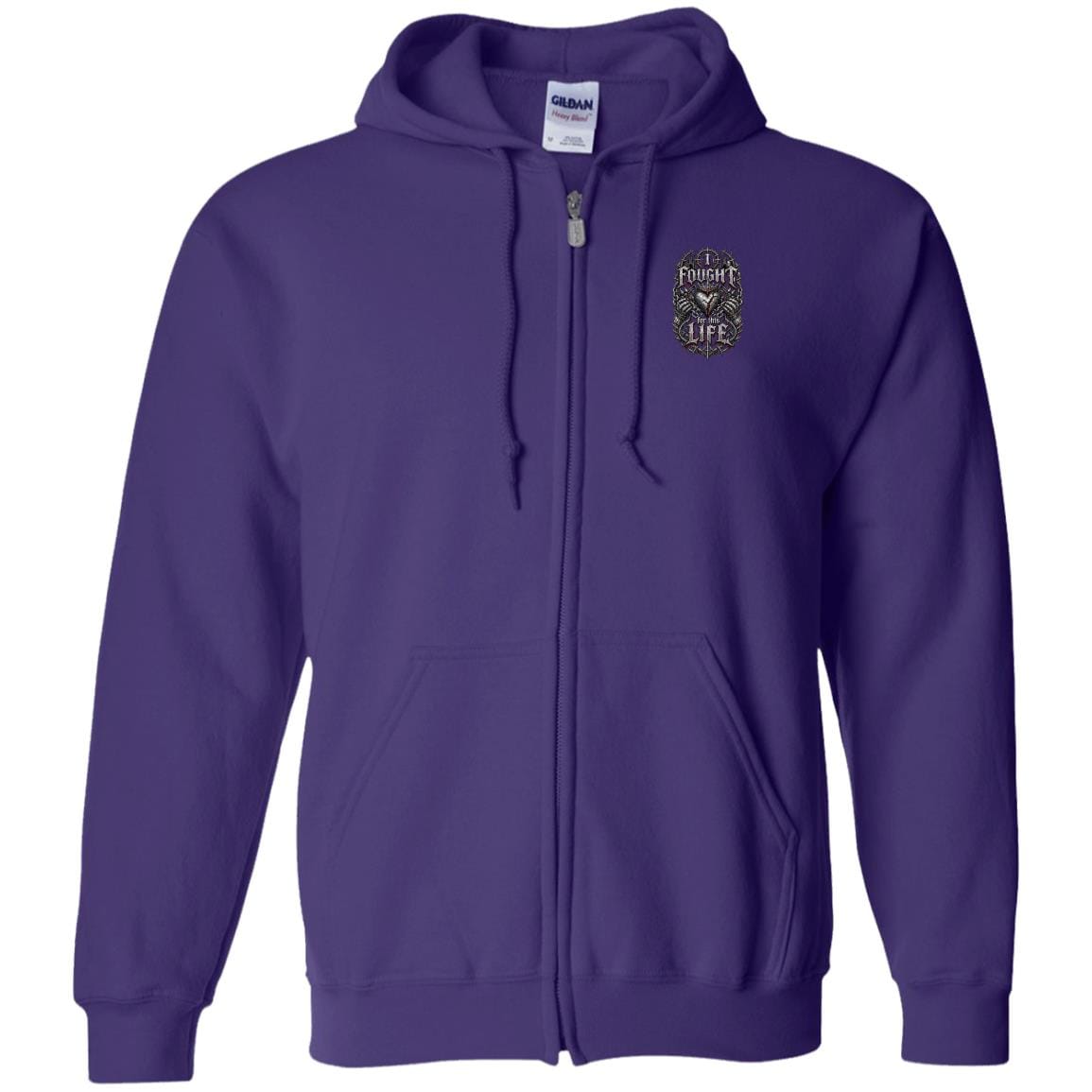 Recovery Zip Hoodie | Inspiring Sobriety |  I Fought For This Life