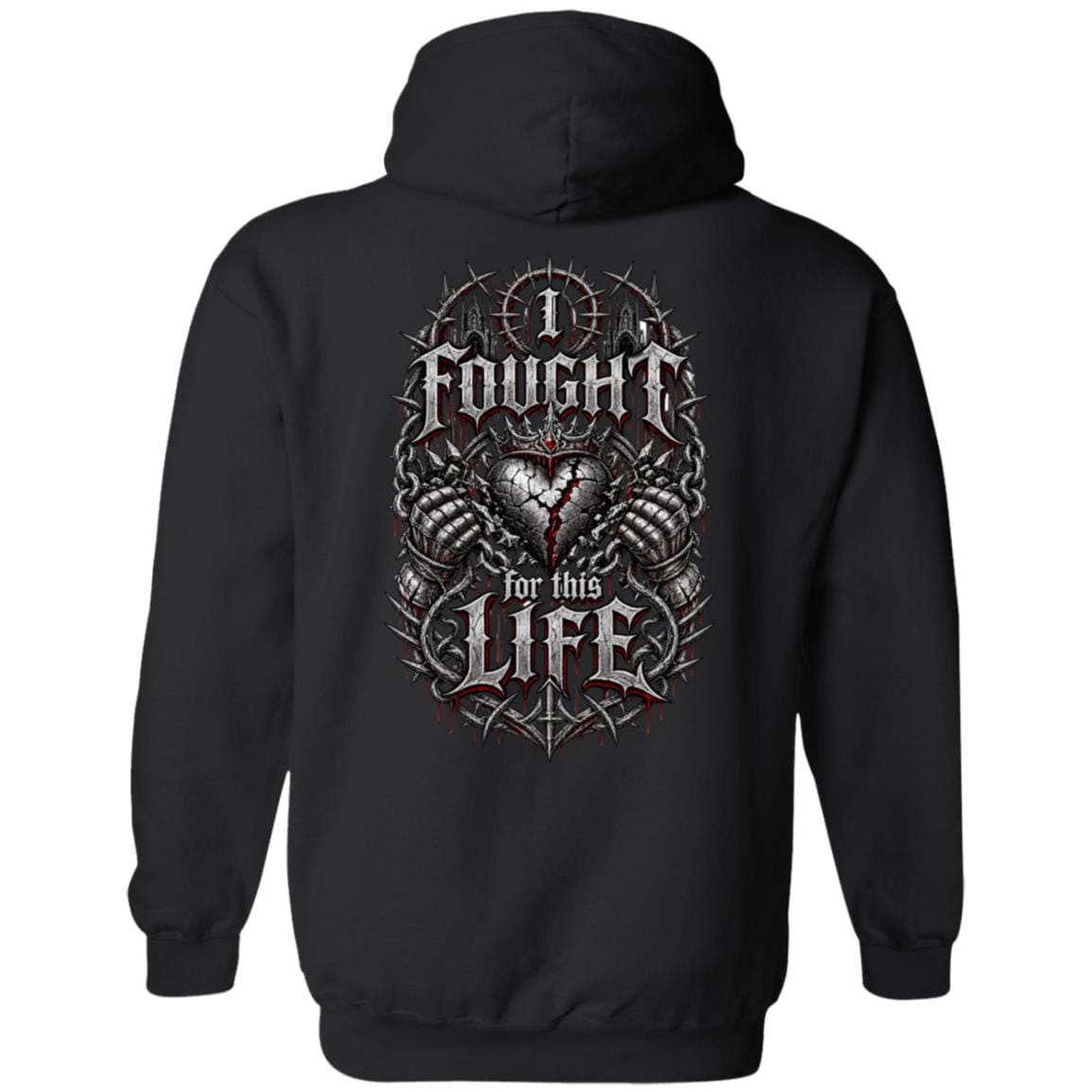 Recovery Zip Hoodie | Inspiring Sobriety |  I Fought For This Life