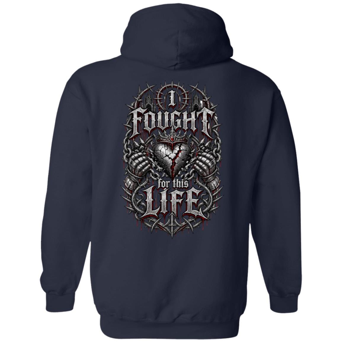 Recovery Zip Hoodie | Inspiring Sobriety |  I Fought For This Life