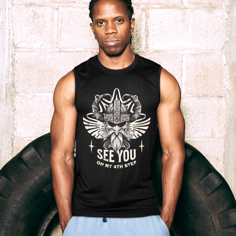Mens Recovery Tank | Inspiring Sobriety | See You On My 4th Step