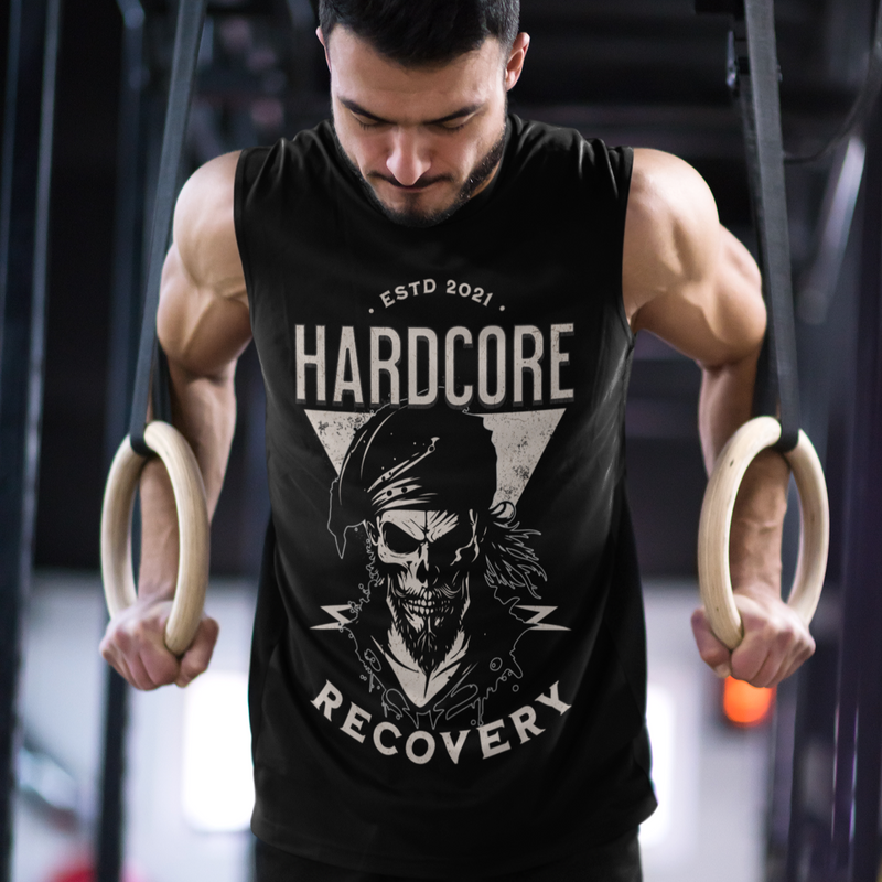 Mens Recovery Tank | Inspiring Sobriety | Hardcore Recovery