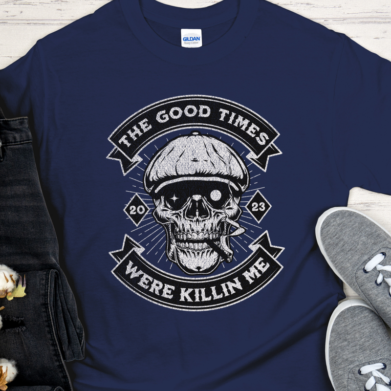 Recovery Unisex T-Shirt | Inspiring Sobriety |  The Good Times Were Killin Me