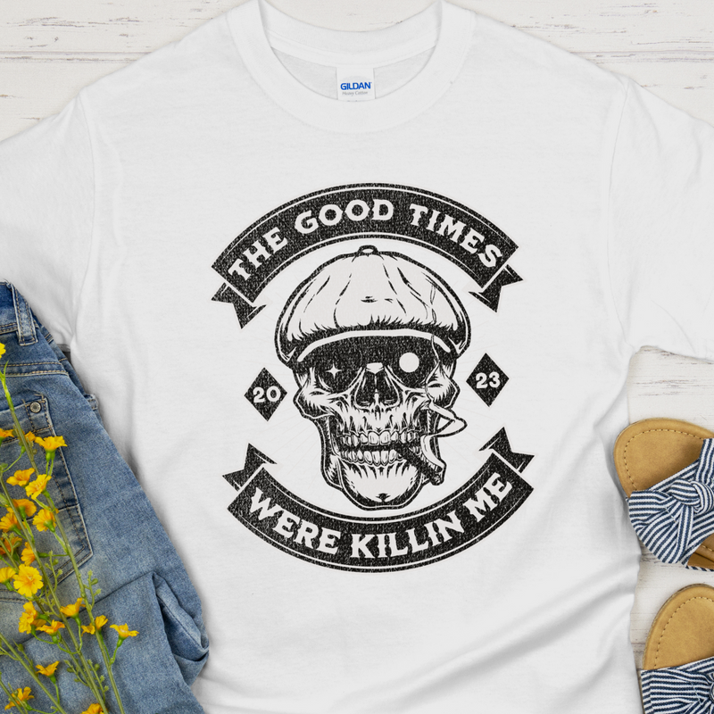 Recovery Unisex T-Shirt | Inspiring Sobriety |  The Good Times Were Killin Me