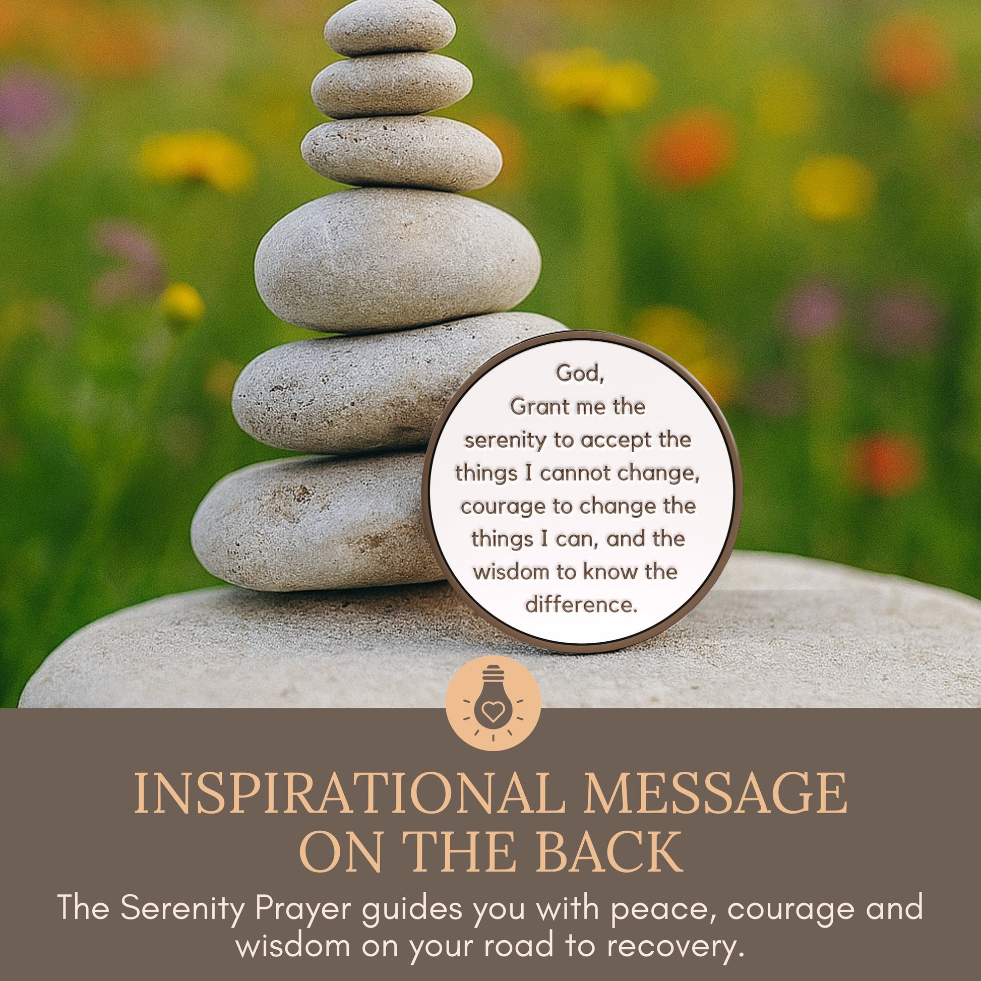 Tree of Life Affirmation Sobriety Coin Gift Set - Limited Edition