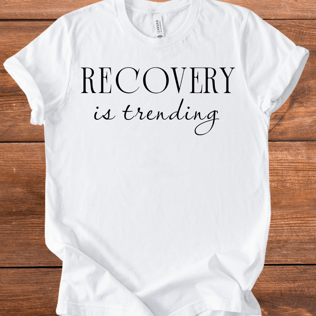Vintage Blend Recovery T-Shirt | Inspiring Sobriety |  Recovery Is Trending