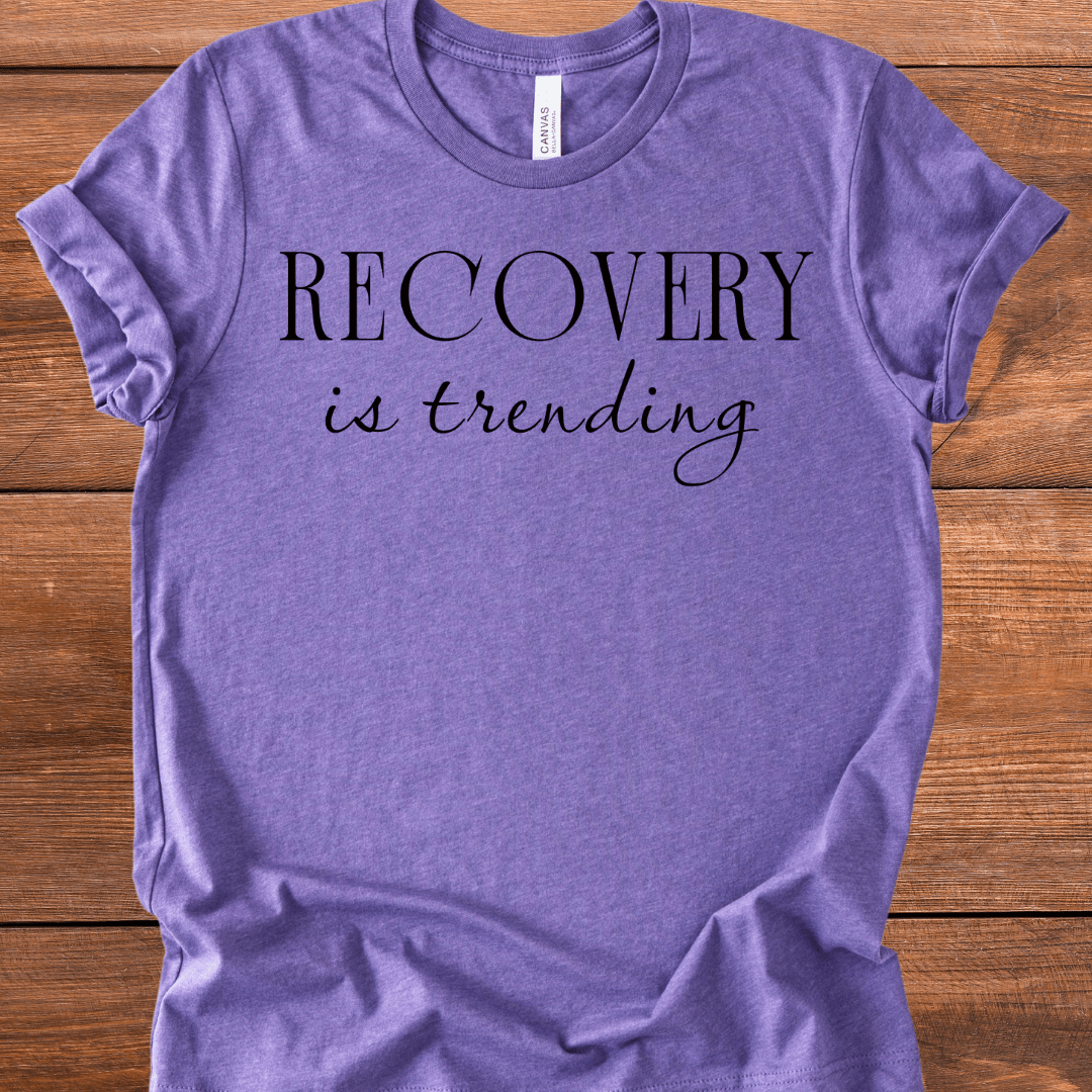 Vintage Blend Recovery T-Shirt | Inspiring Sobriety |  Recovery Is Trending