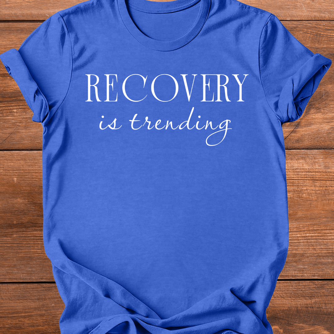 Vintage Blend Recovery T-Shirt | Inspiring Sobriety |  Recovery Is Trending