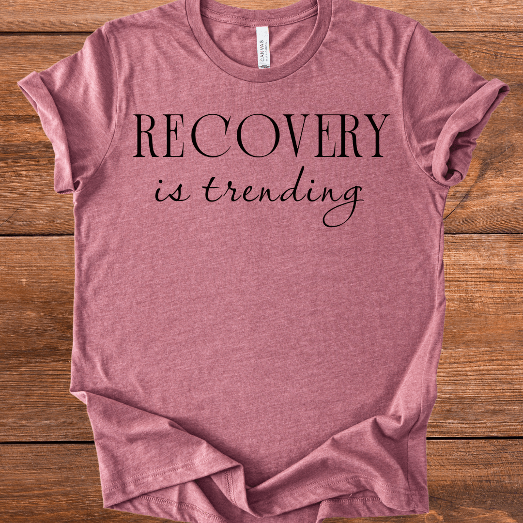 Vintage Blend Recovery T-Shirt | Inspiring Sobriety |  Recovery Is Trending