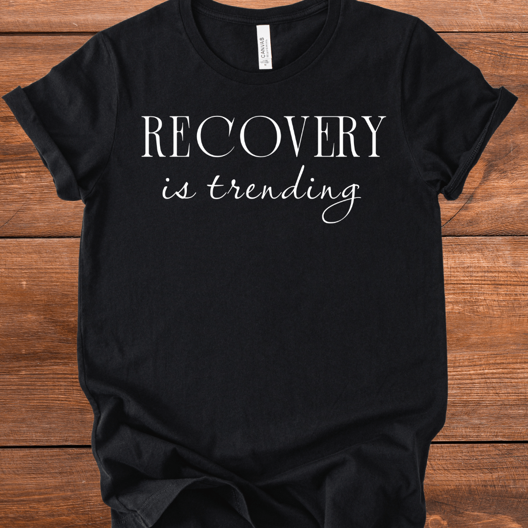 Vintage Blend Recovery T-Shirt | Inspiring Sobriety |  Recovery Is Trending
