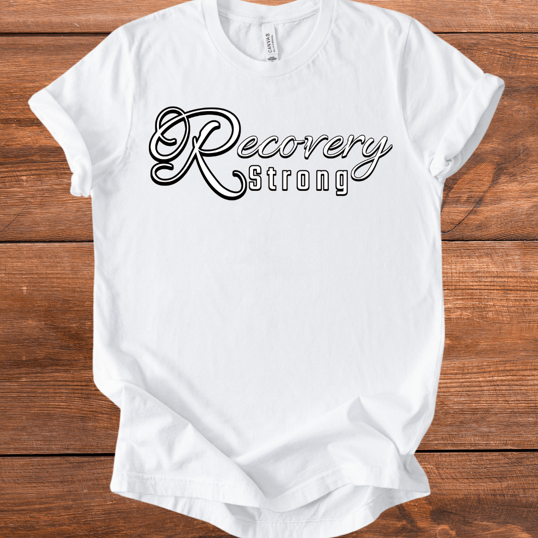 Vintage Blend Recovery T-Shirt | Inspiring Sobriety |  Recovery Strong