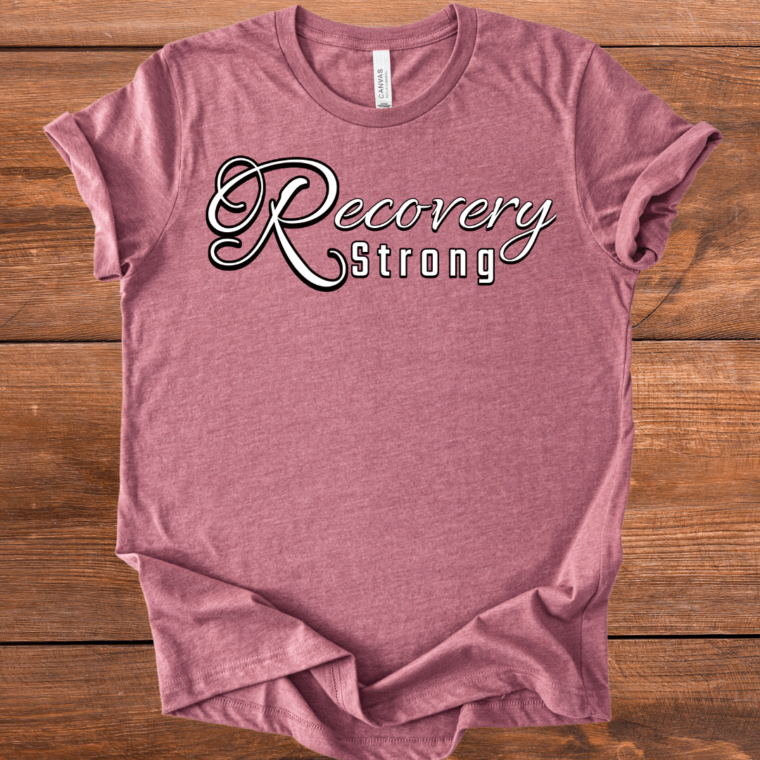 Vintage Blend Recovery T-Shirt | Inspiring Sobriety |  Recovery Strong