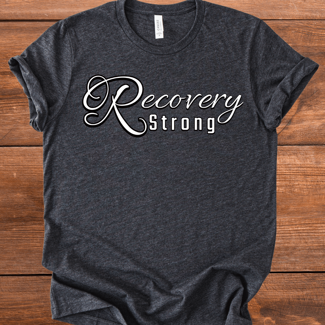 Vintage Blend Recovery T-Shirt | Inspiring Sobriety |  Recovery Strong