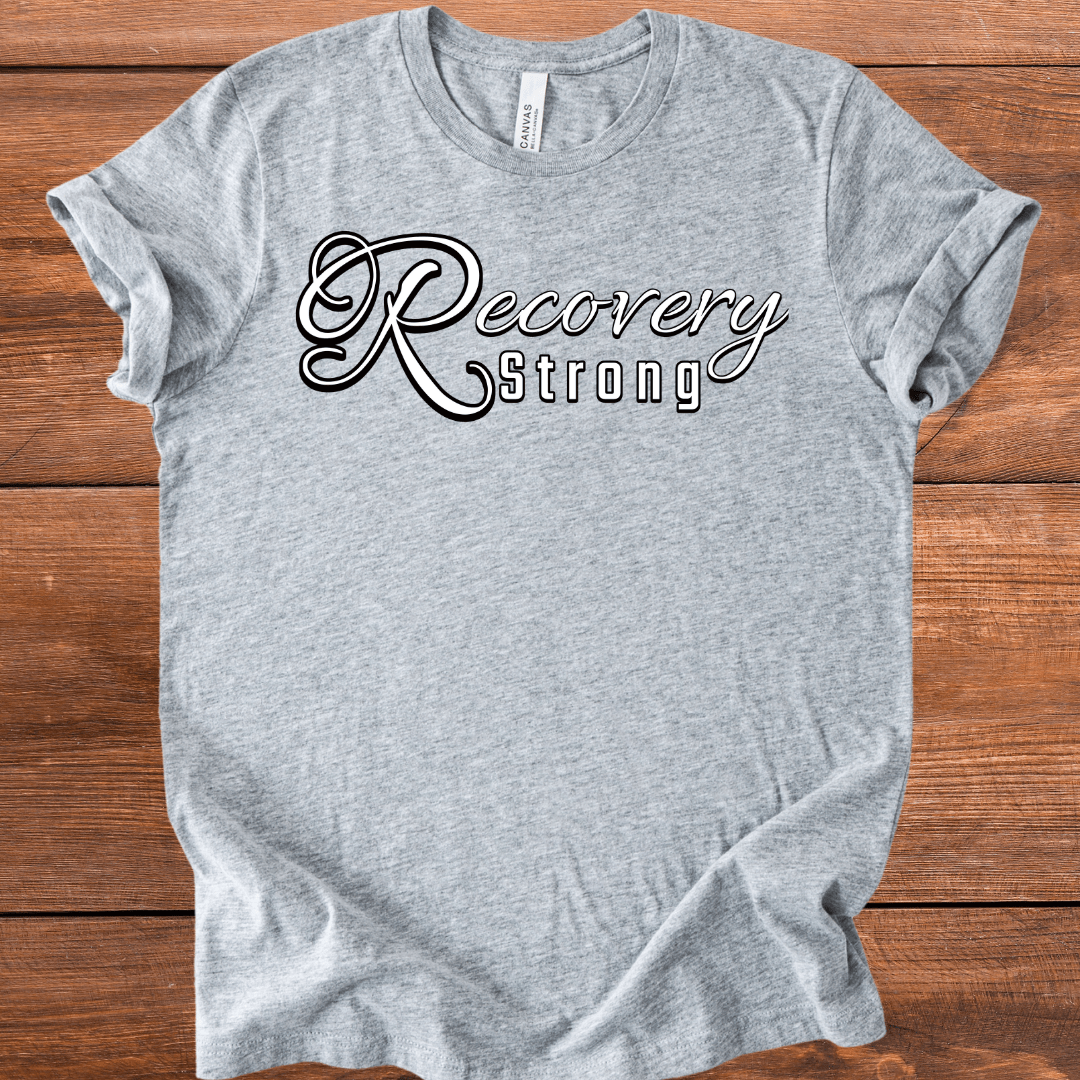 Vintage Blend Recovery T-Shirt | Inspiring Sobriety |  Recovery Strong